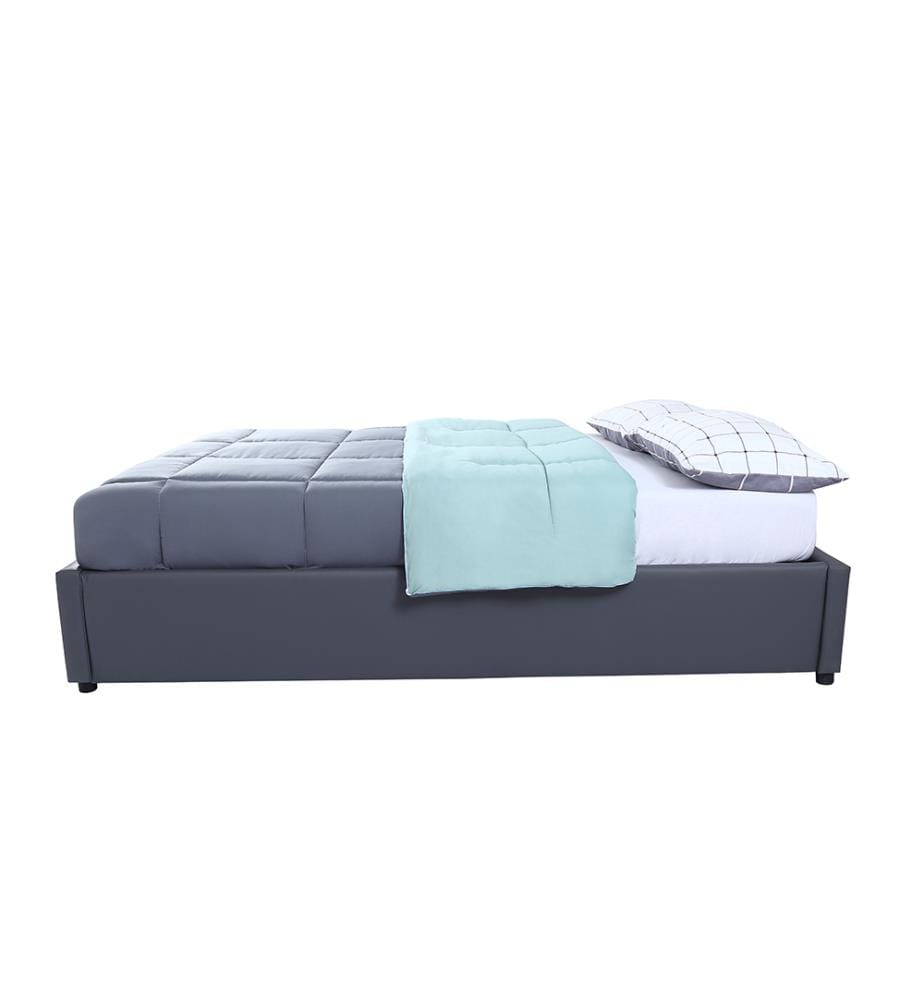 Lit Coffre avec Sommier Otto 140x190cm - Gris