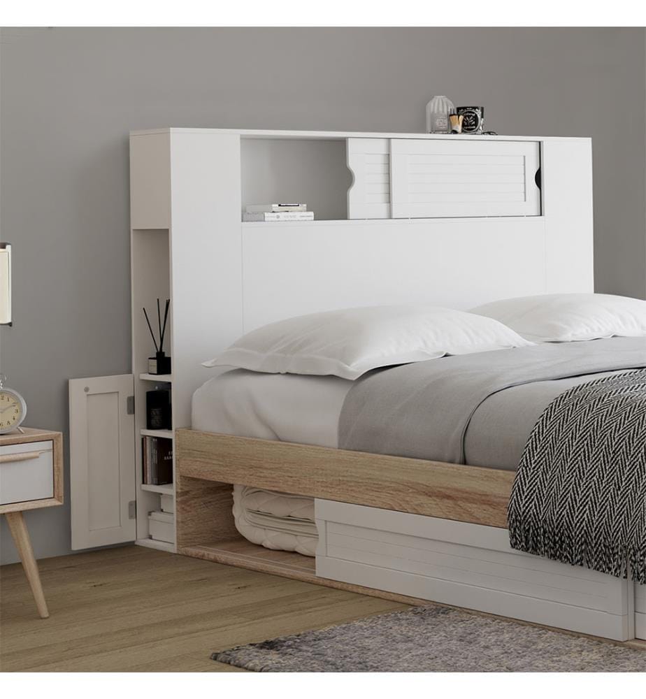 Tête de lit Orem 140 cm - Blanc