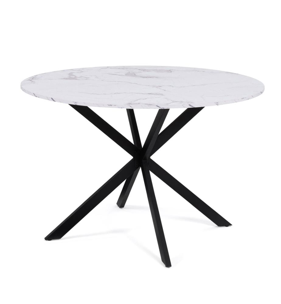 Table de repas Soline 110 cm - Noir