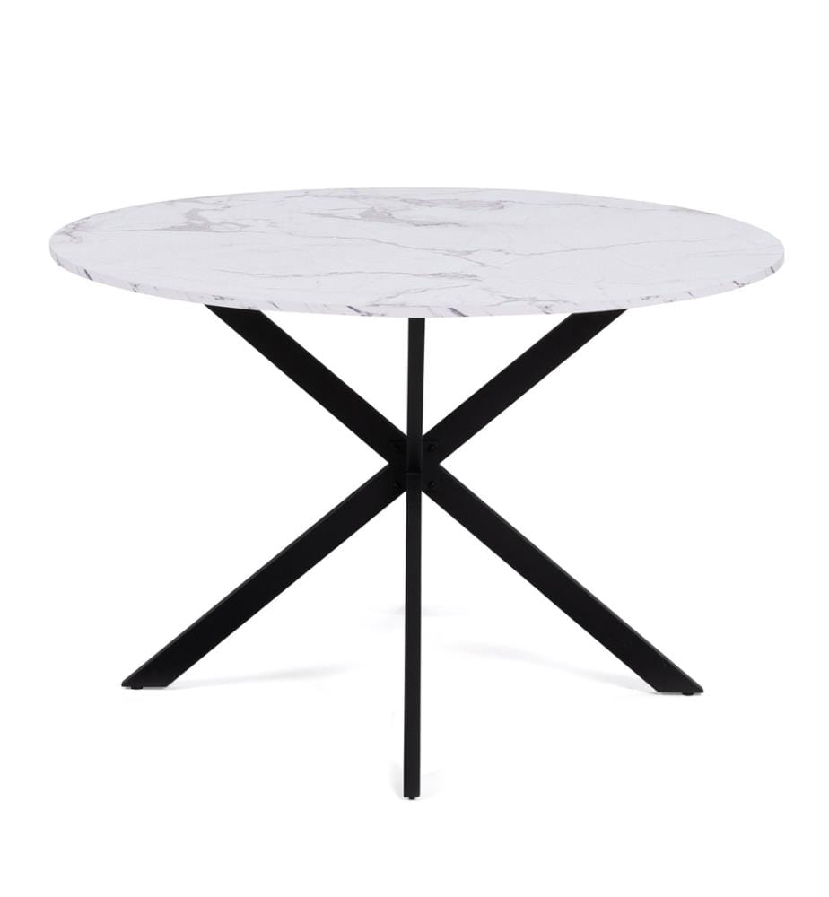 Table de repas Soline 110 cm - Noir