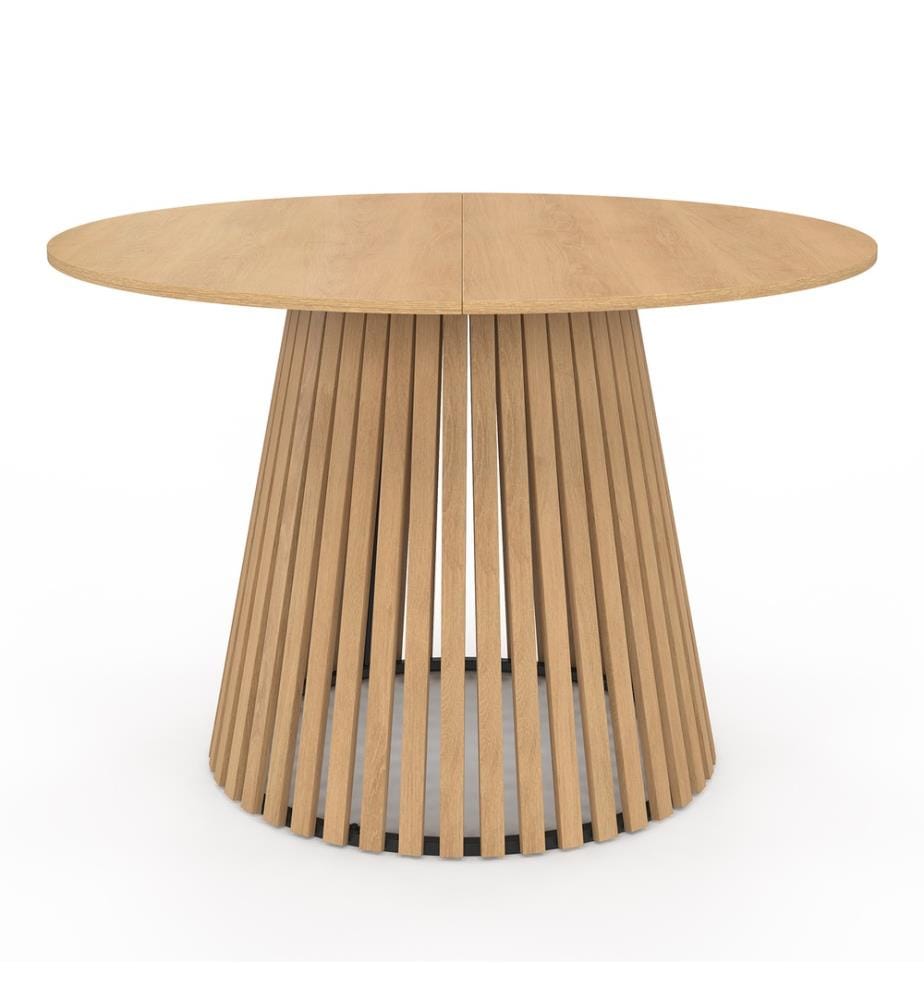 Table repas Camélia 110 cm - Brun