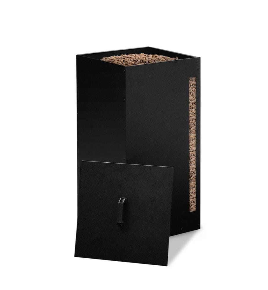 Réservoir à granules et pellets 70 L - Noir