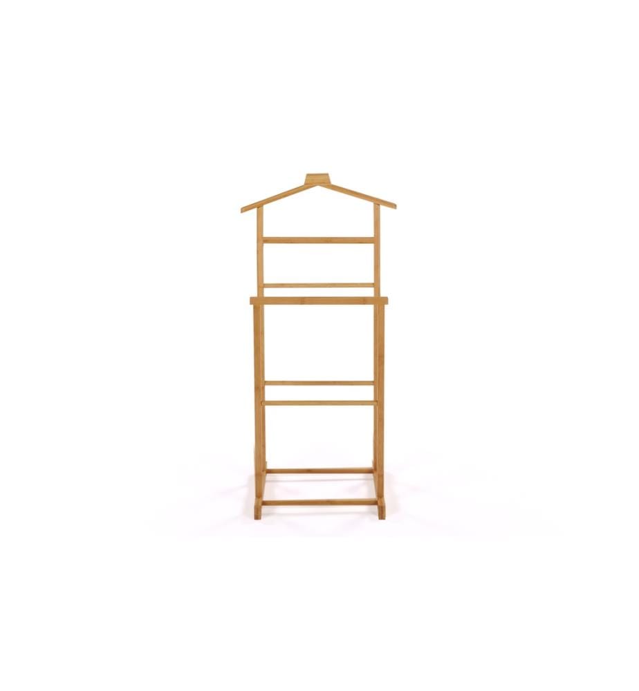 Maya Double Bamboo Valet - 47.5x36x97cm - Brown