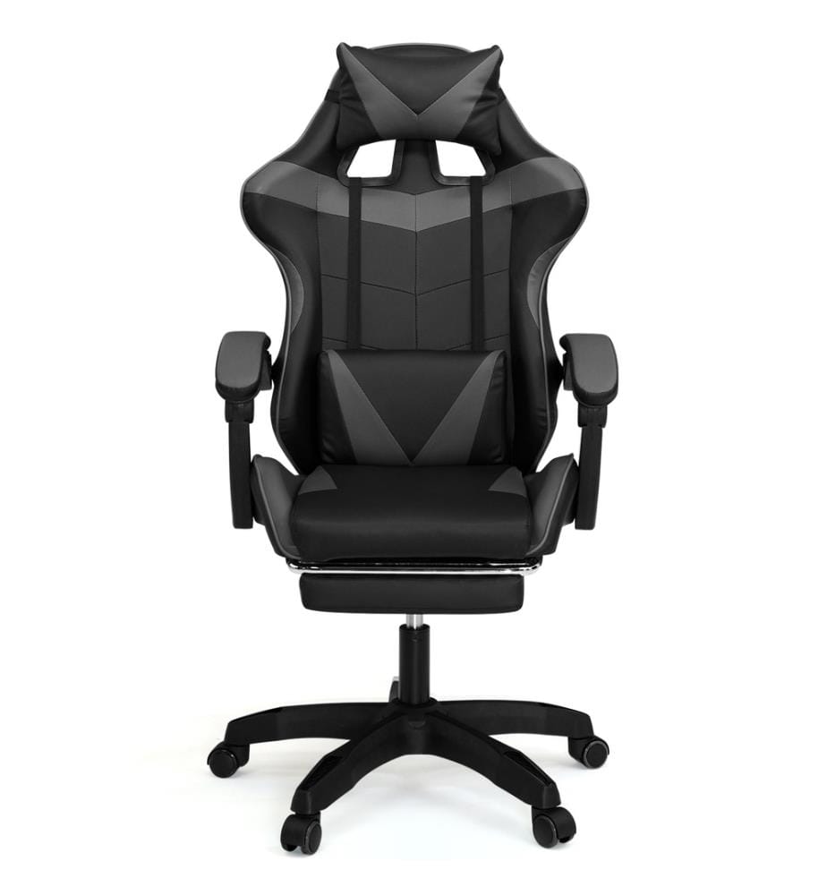 Sedia da Ufficio 63x62x114-124cm - Nero e Grigio