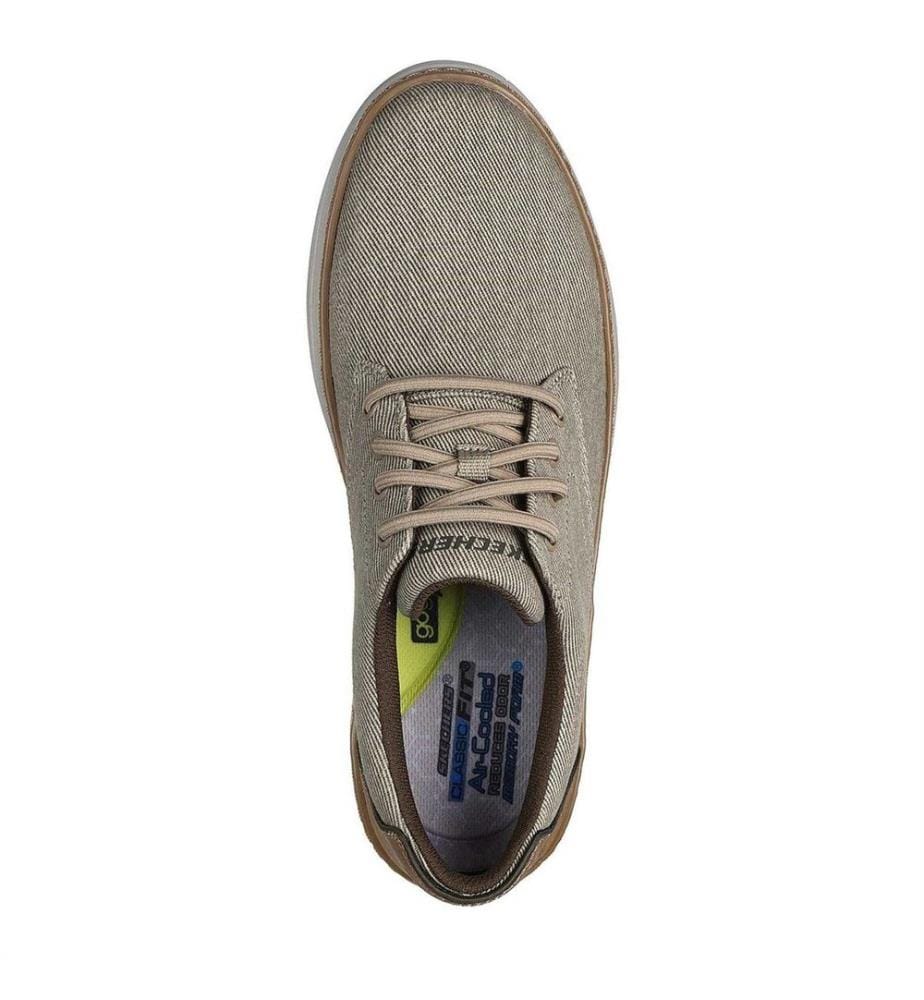 Skechers - "Hyland" Mit Streifen Sneaker für Herren, Canvas