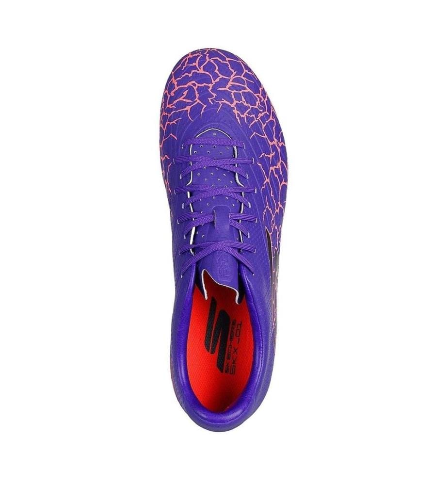 Skechers - Chaussures de foot pour terrain ferme motif/style Fissuré SKX 1.5 - Adulte