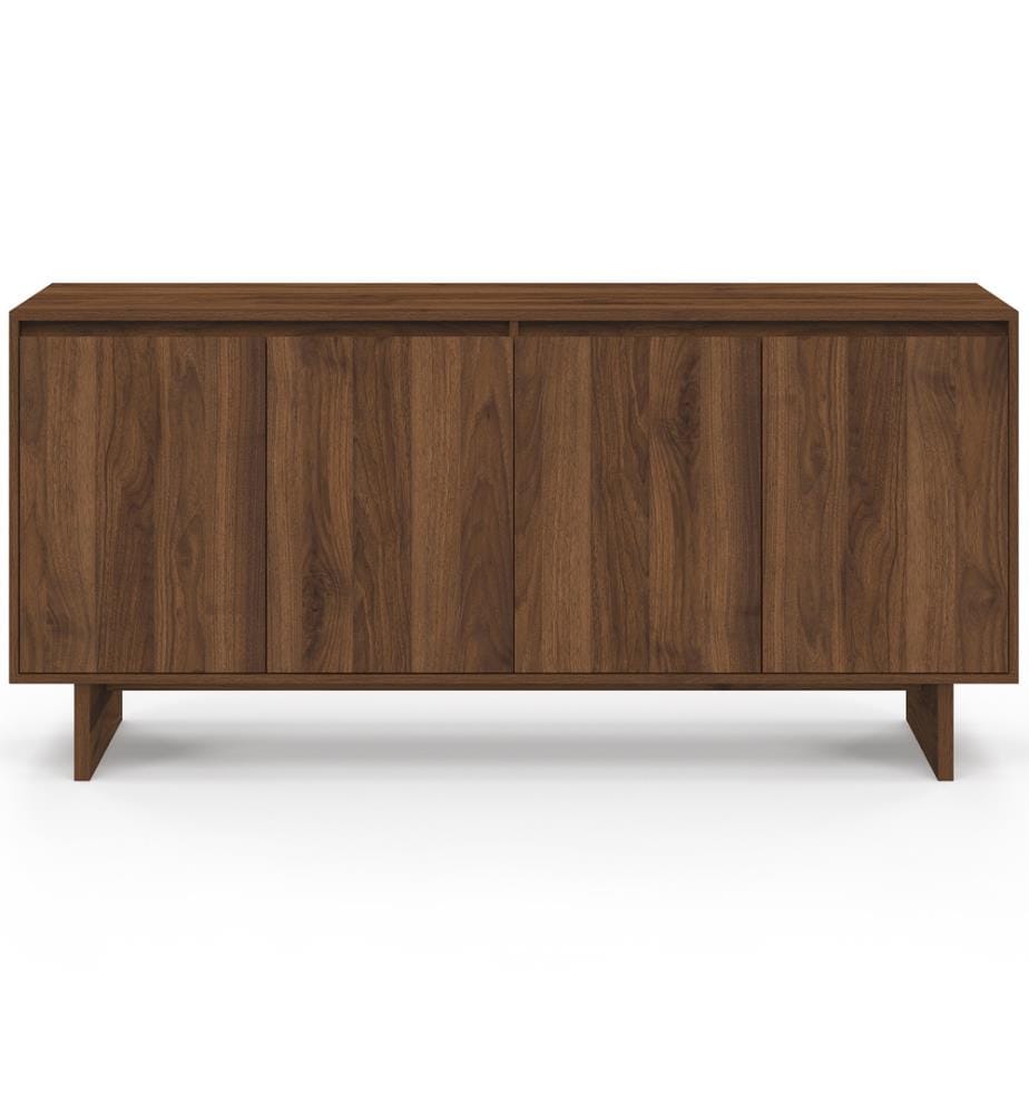 Sideboard Yumi 4-türig in Nussbaumoptik B160cm