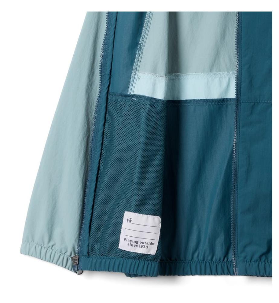 Youth Spire Valley™ Windjacke mit Kapuze - Wassergrün