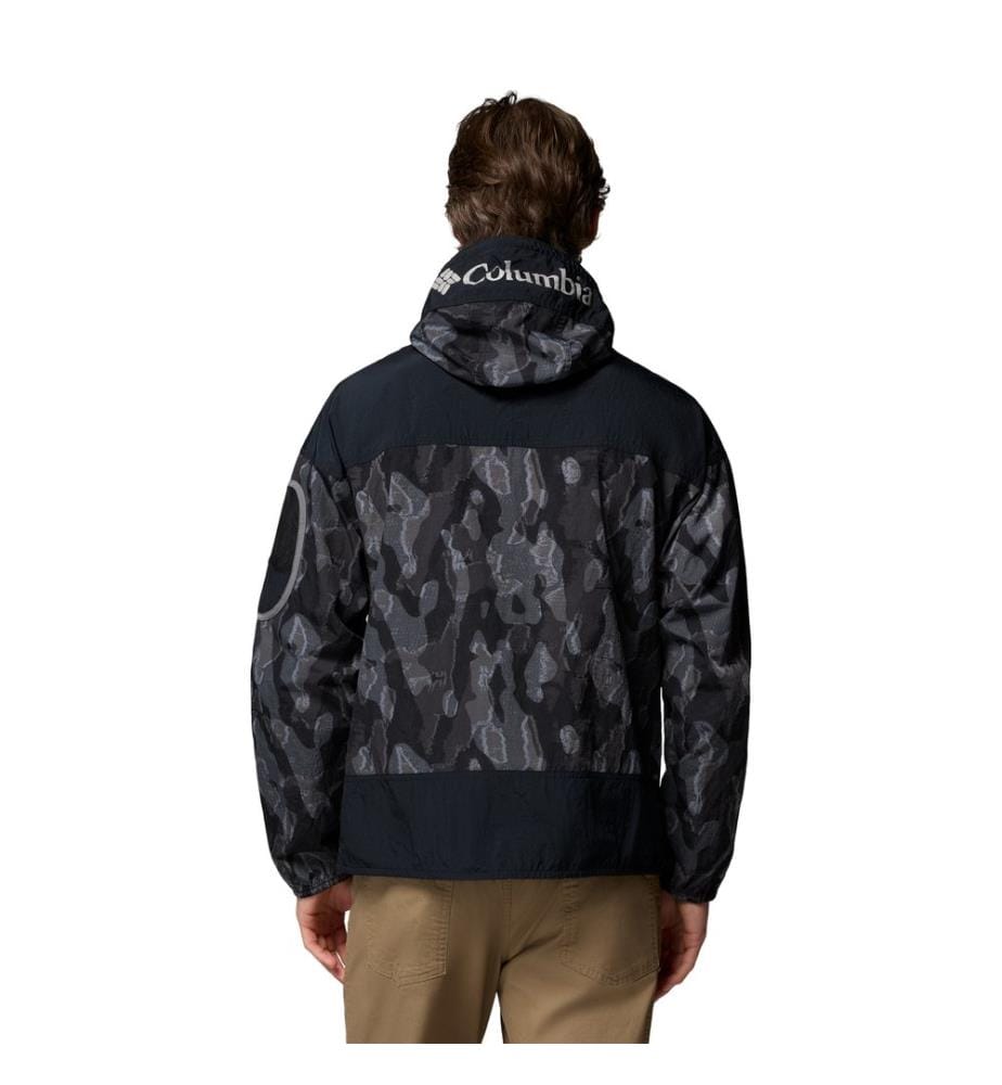 Bedruckte Windjacke Challenger™ II - Schwarz