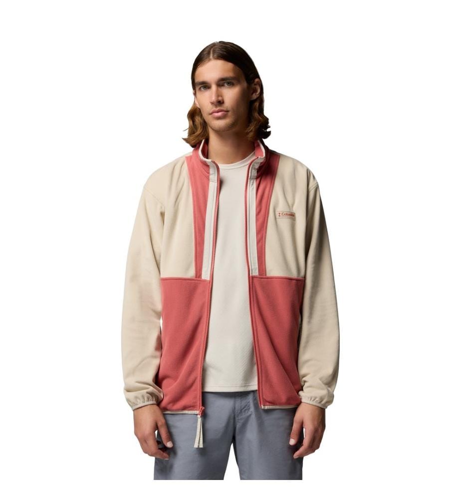 Leichte Backbowl™ II Fleecejacke - Beige und Koralle