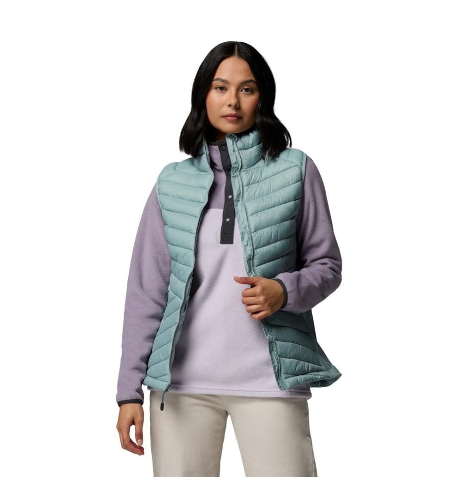Ärmellose Hybrid-Daunenjacke Powder Pass™ III - Blau