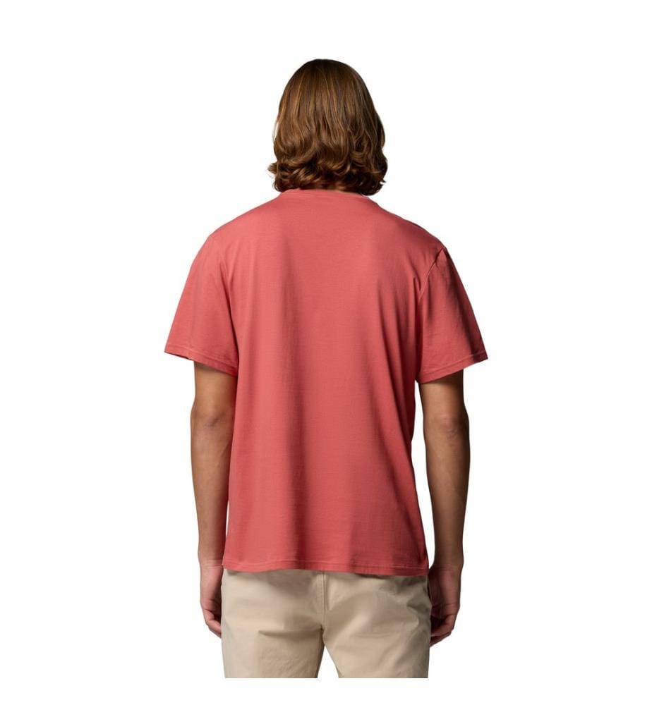 T-Shirt aus Bio-Baumwolle - Korallenrot
