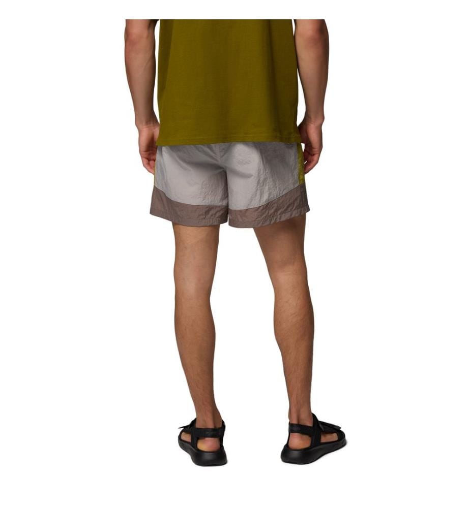 Faltbare Retro-Windschutz-Shorts Riptide™ - Beige und Taupe