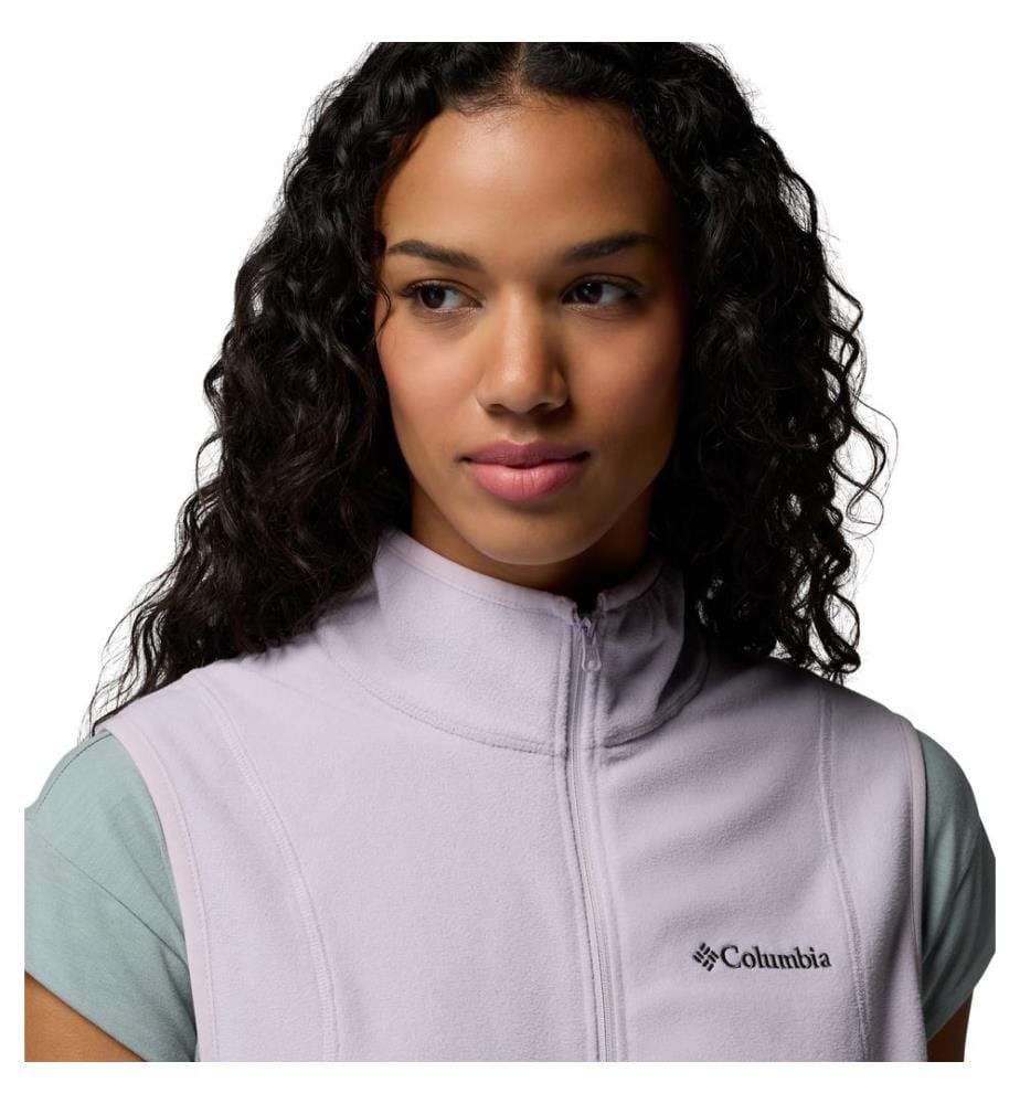 Weste aus recyceltem Fleece von Vital Valley™ - Violett