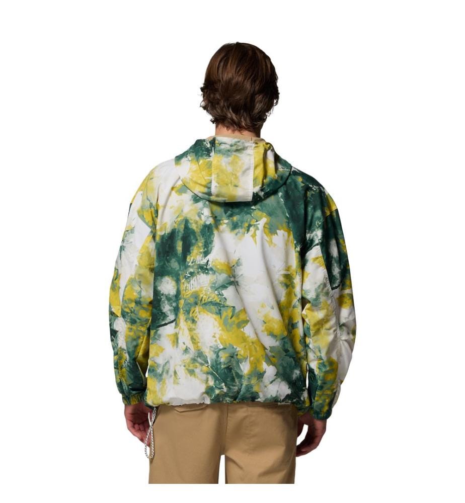Acker Rock™ faltbare Kapuzen-Windjacke - Mehrfarbig