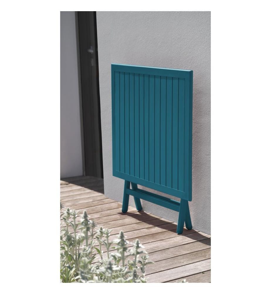 Guéridon de jardin Marius - Bleu canard