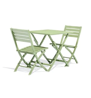 Ensemble repas de jardin Marius 2 places - Vert lagune