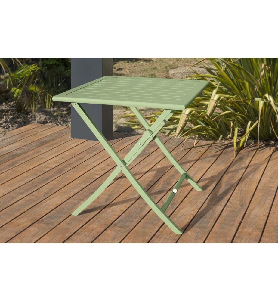 Guéridon de jardin Marius - Vert lagune