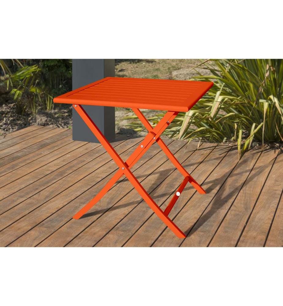 Guéridon de jardin Marius - Orange