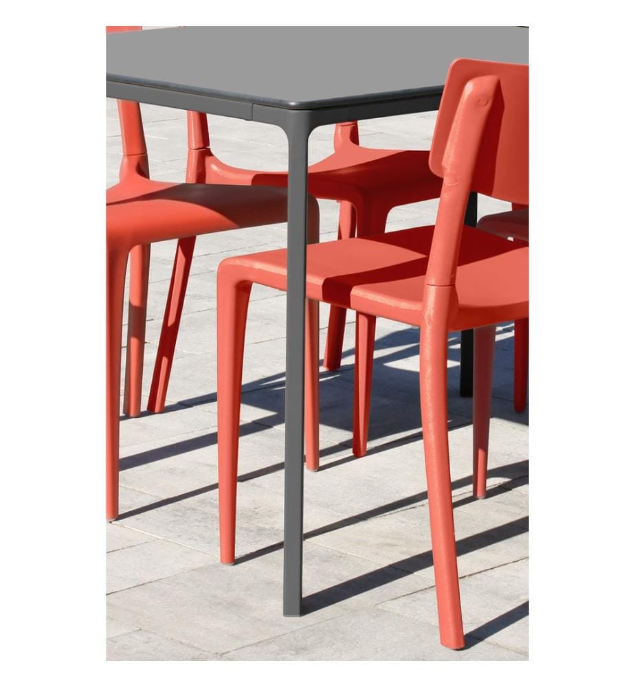 Table de jardin Meet - Gris anthracite