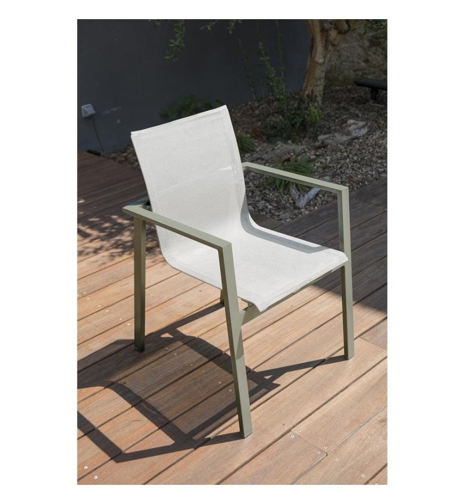 Fauteuil de jardin Miami - Kaki