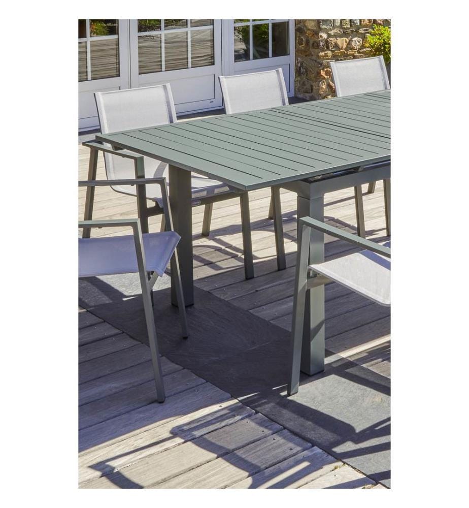 Table de jardin Miami extensible - Kaki