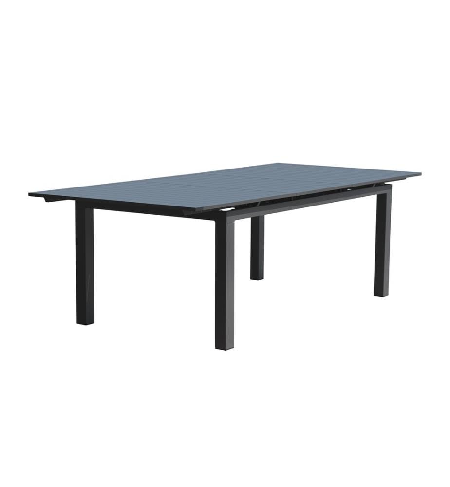 Table de jardin Miami extensible - Gris anthracite