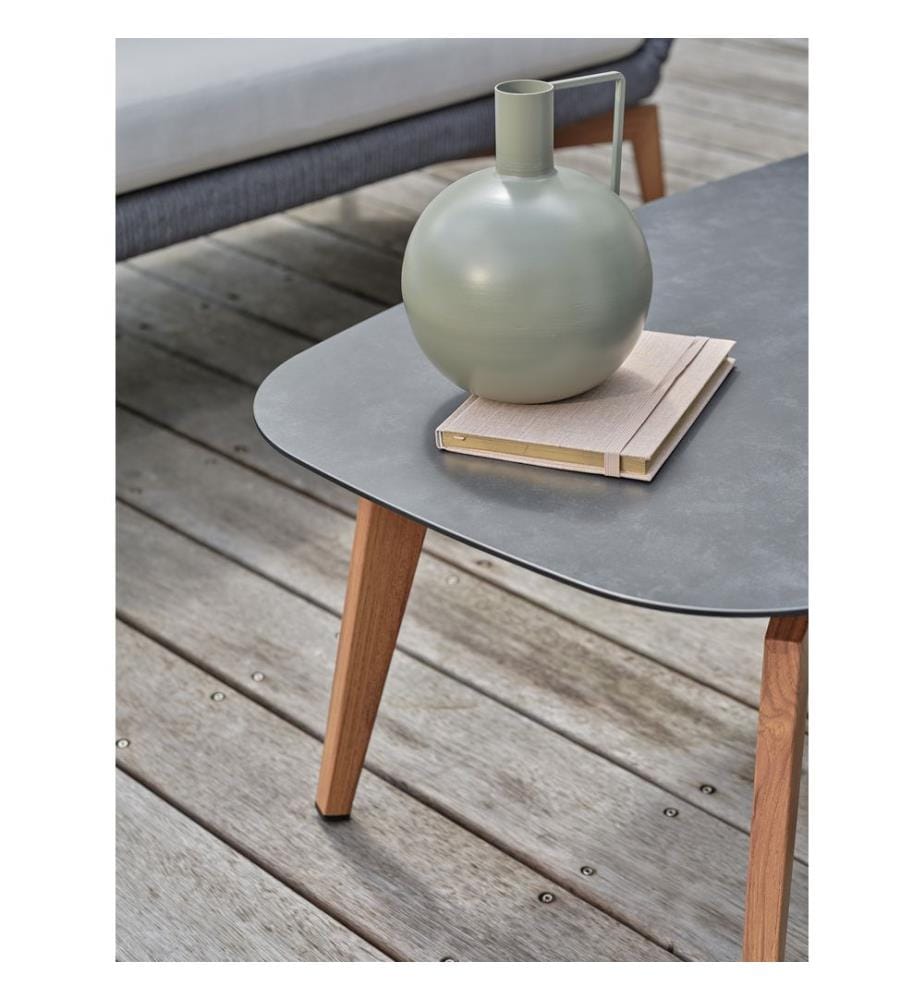 Salon bas de jardin Mynta 5 places - Gris