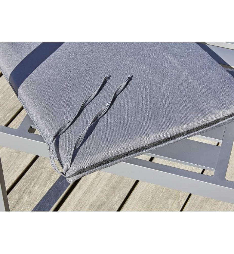 Fauteuil de jardin Pelosa - Gris anthracite