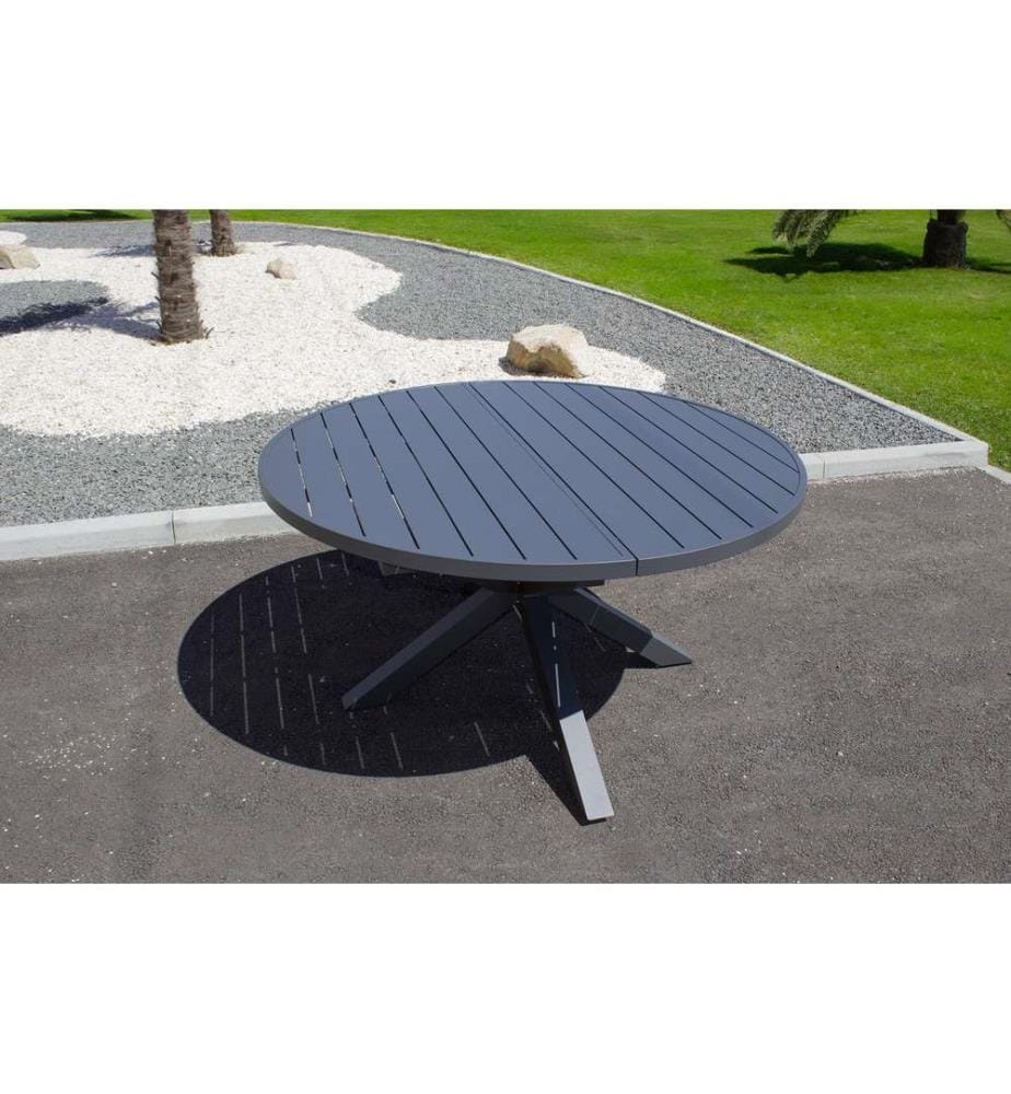 Table de jardin Pelosa extensible - Gris anthracite