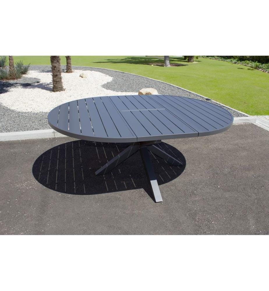 Table de jardin Pelosa extensible - Gris anthracite