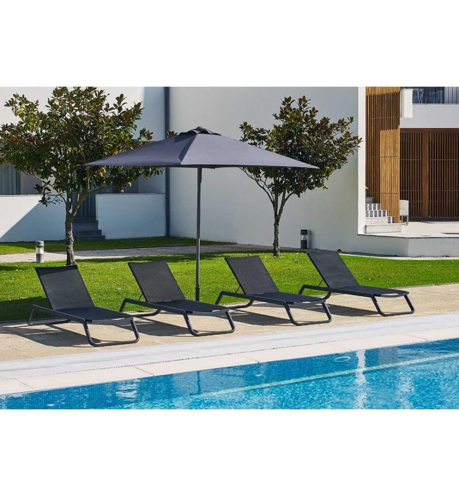 Parasol Eolo - Gris anthracite
