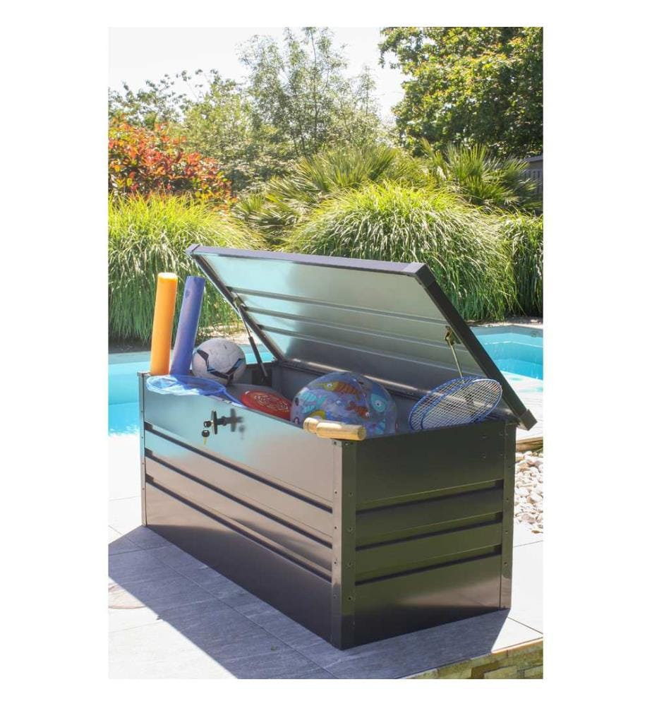 Coffre de jardin Scatola 600 L - Gris anthracite