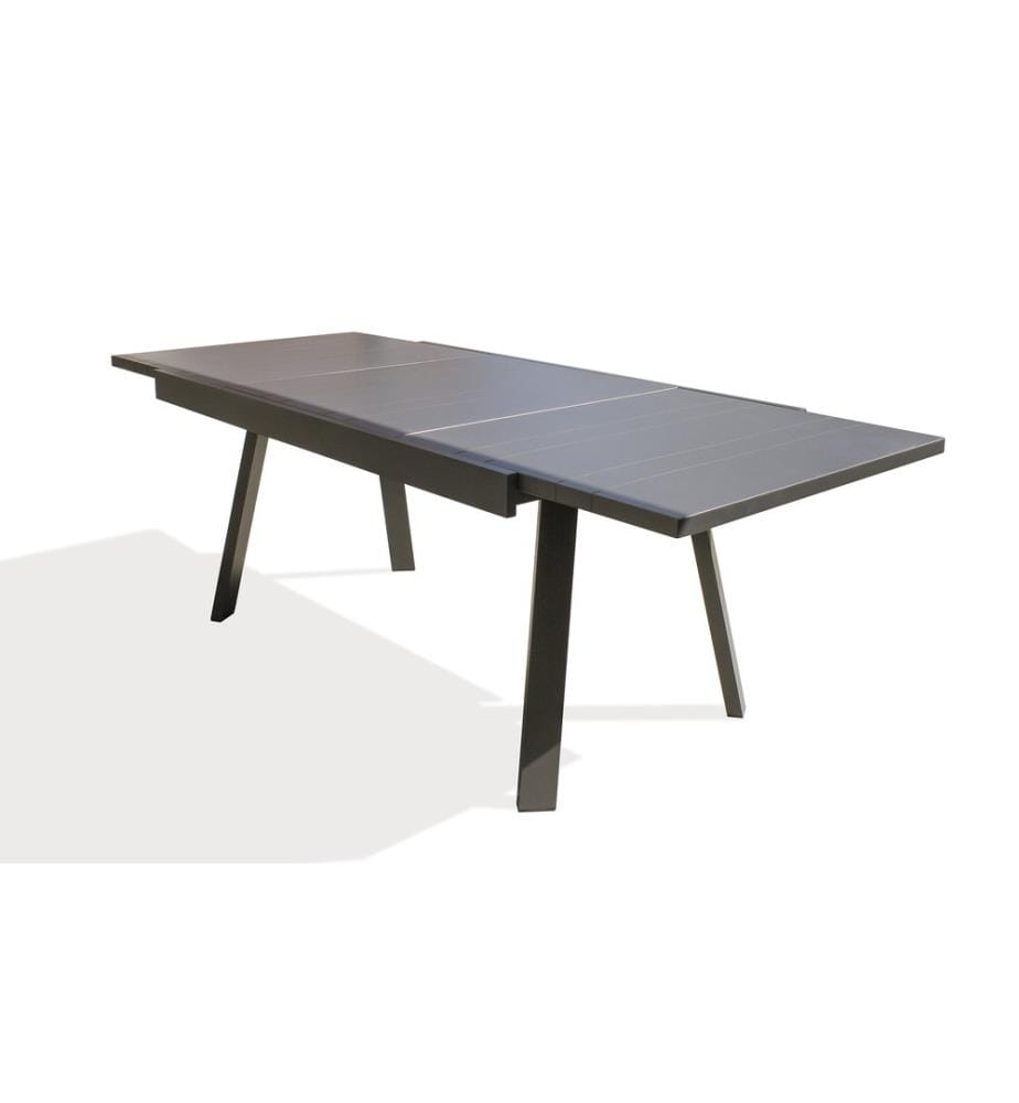 Table de jardin Stockholm extensible - Gris anthracite