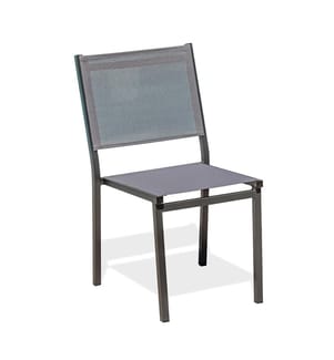 Chaise de jardin Tolède - Gris anthracite