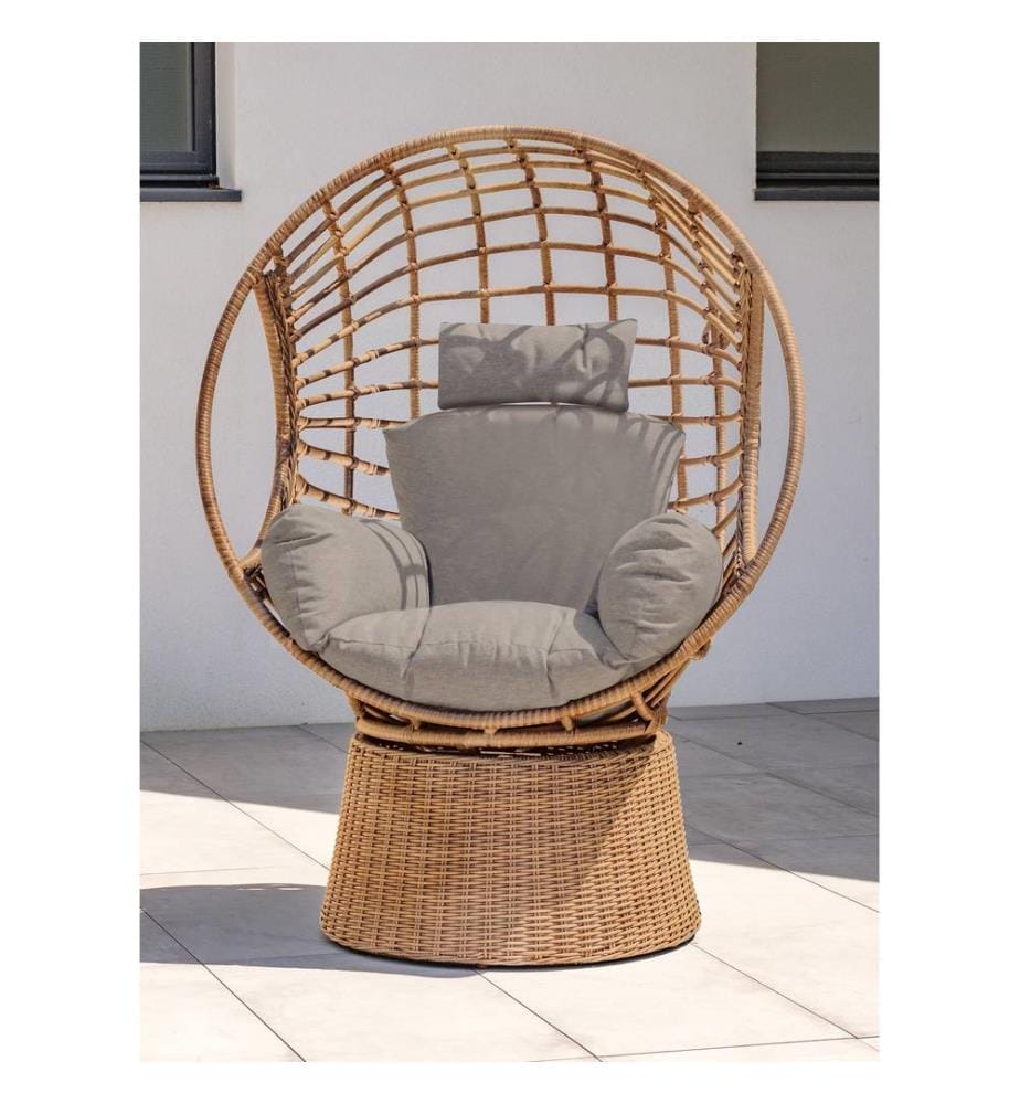 Balancelle de jardin Borabora - Marron