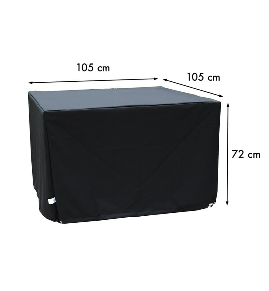 Housse de protection pour table - Noir