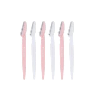 Brushworks Dermaplaners Coudé, 6 pièces