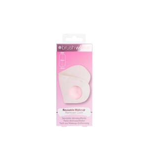 Brushworks Lingette démaquillante Polyester blanc