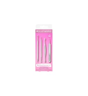 Brushworks Kit pour enlever les taches noires et les bleus Acier inoxydable, 4 pièces