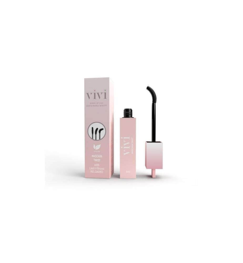 Vivi Beauty Mascara Twist With Lash'n'brows Reloaded Black