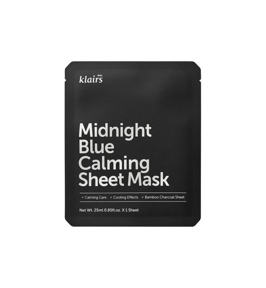 dear Klairs Midnight Blue Calming Sheet Mask 25 ml