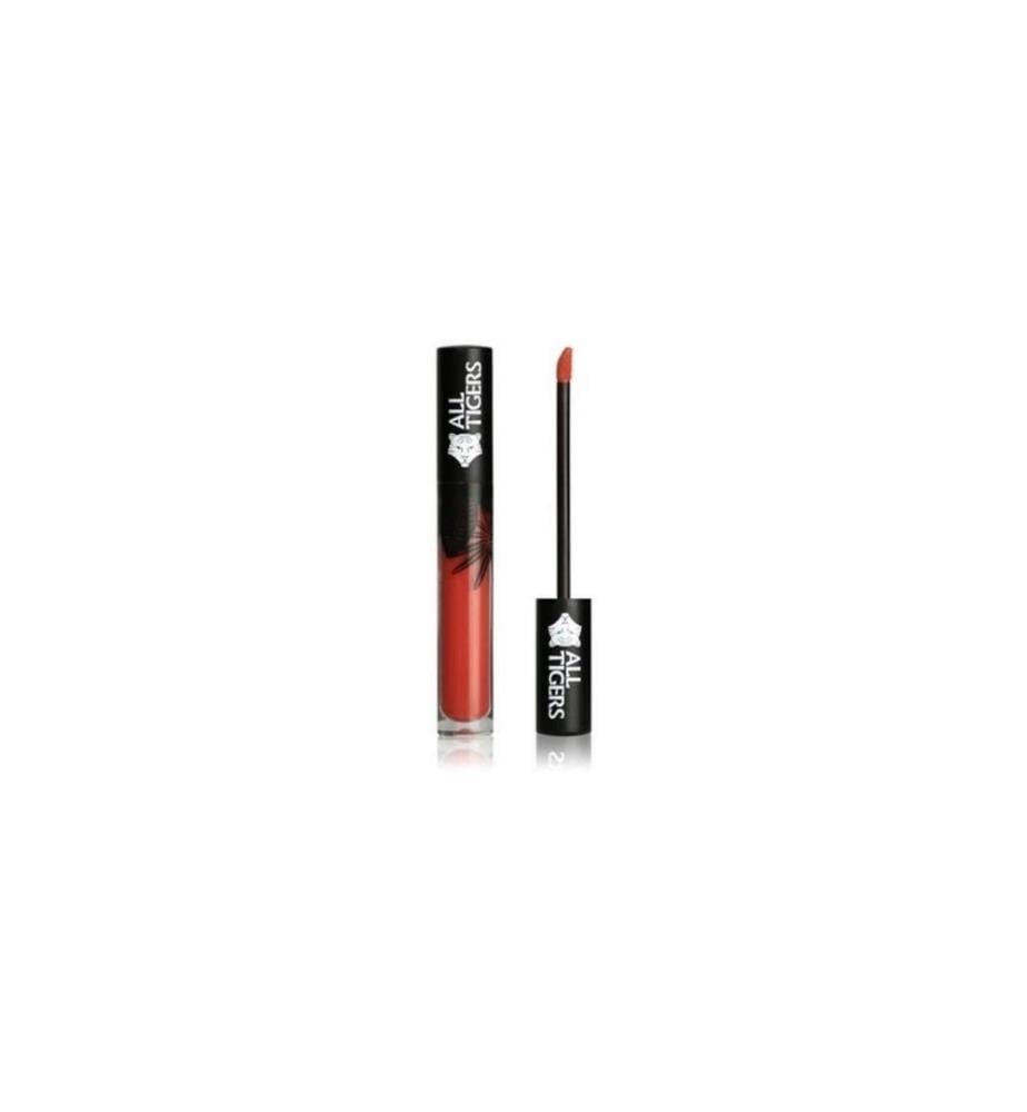all tigers Natural & Vegan Liquid Lipstick 683 Rosewood Pink