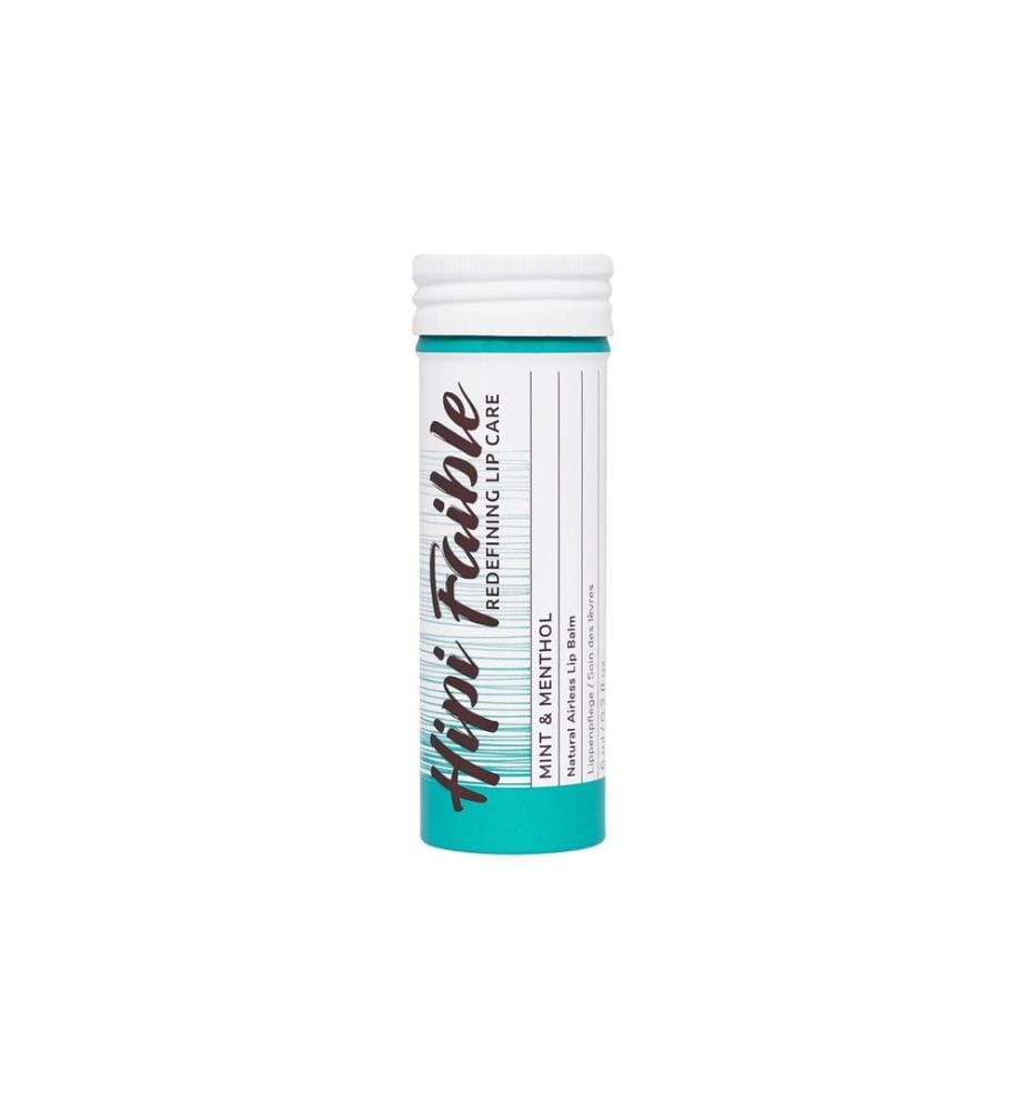Hipi Faible Baume à lèvres airless naturel - menthe & menthol 6 ml