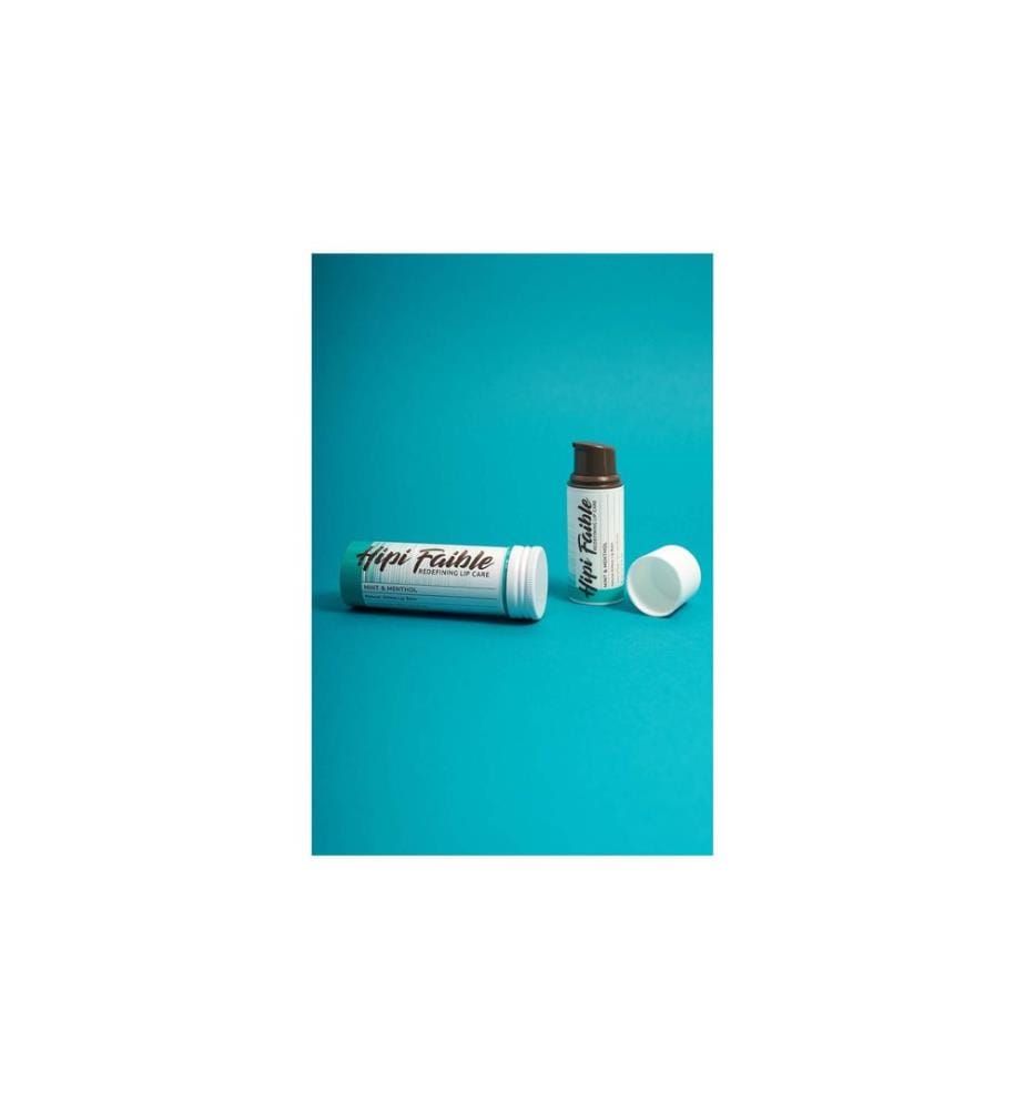 Hipi Faible Baume à lèvres airless naturel - menthe & menthol 6 ml