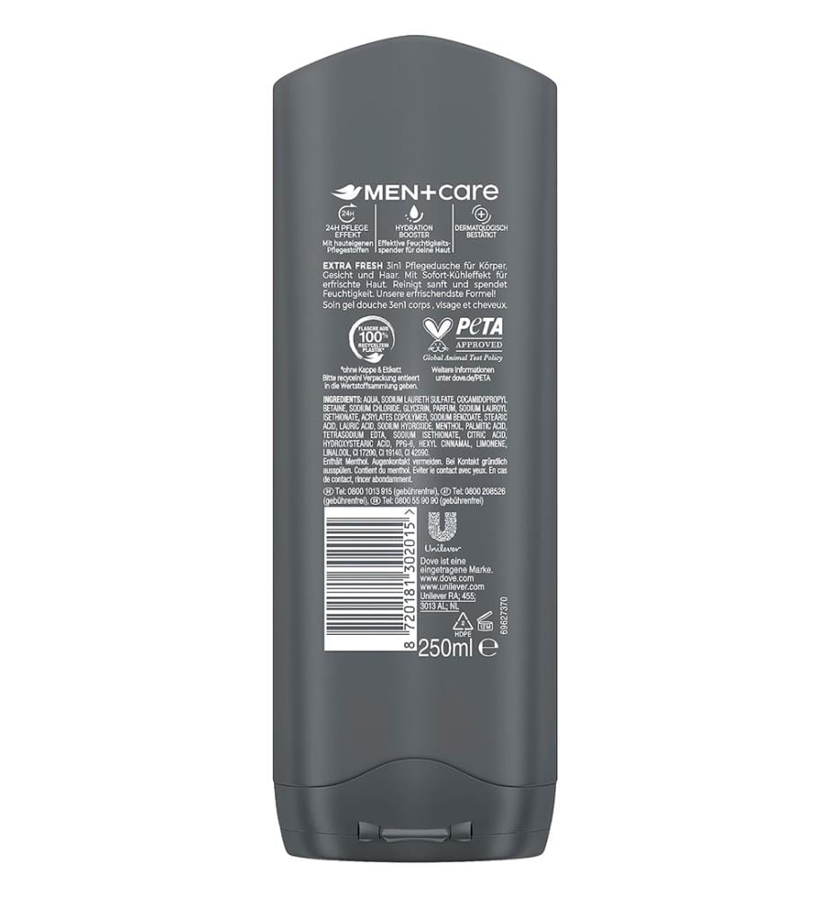12x Gel Douche Extra Fresh - 250 ml