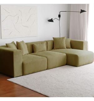 Ecksofa Yolo – Khaki