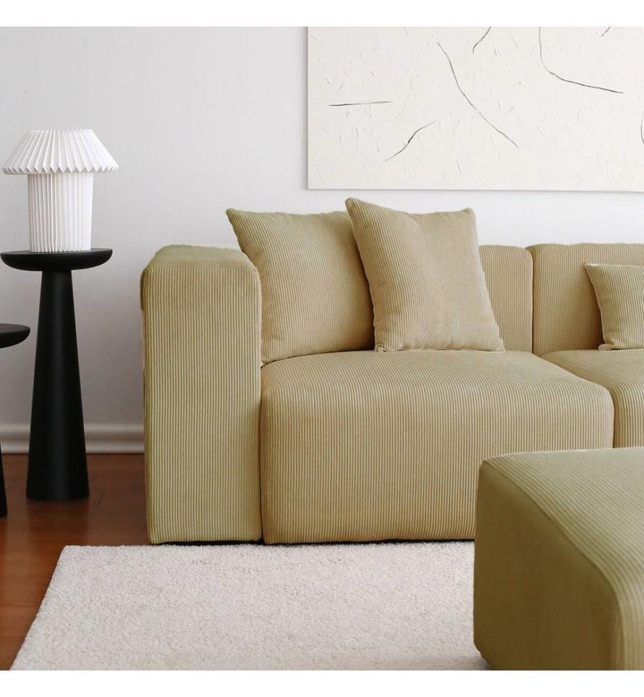 Ecksofa Yolo – Khaki