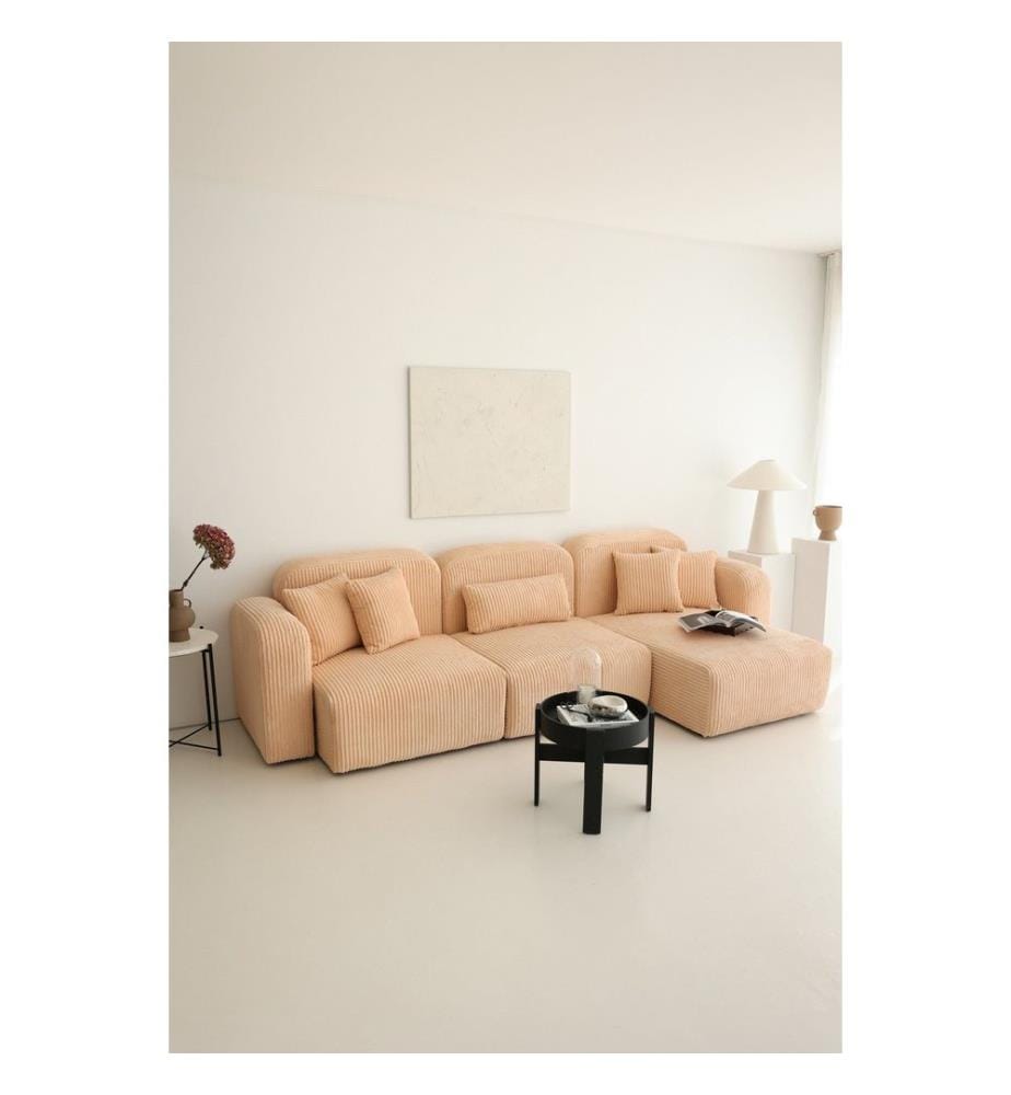 Ecksofa Kuba – Powder