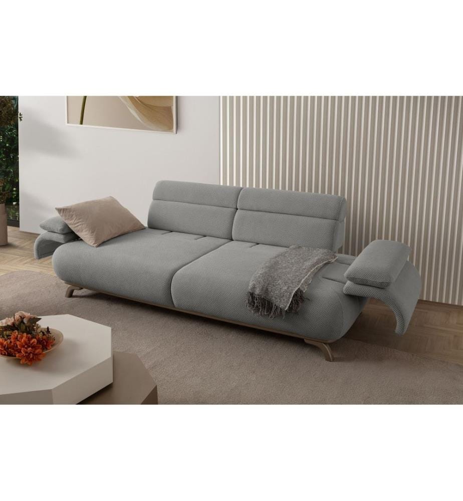 Bonjo Silver 3-Sitzer-Sofa - Grau